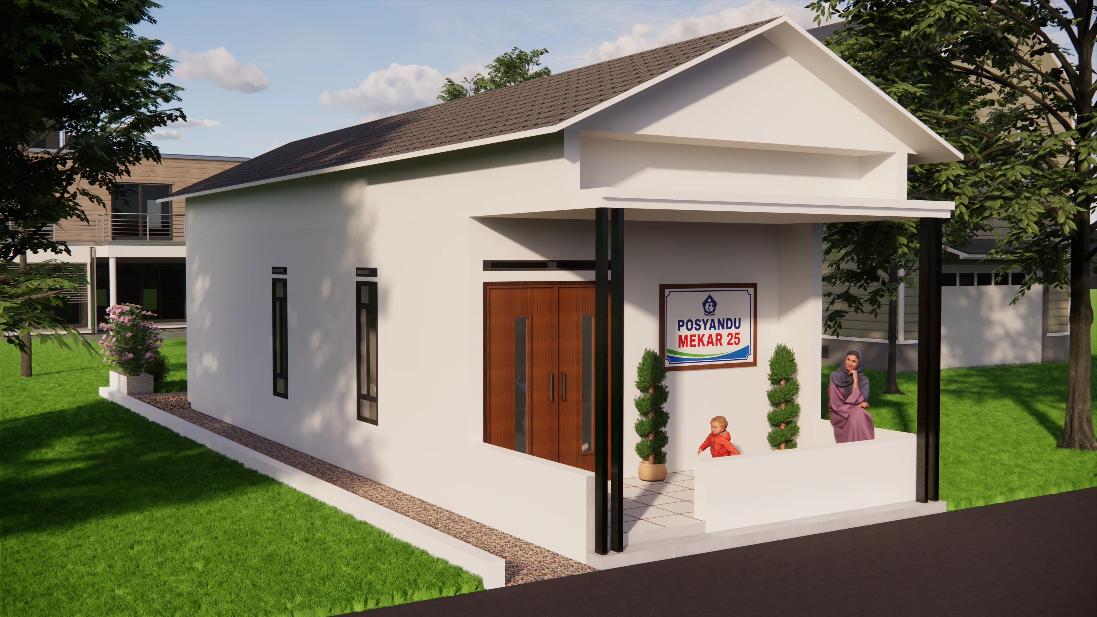 Community Health Center (Posyandu) — render 2