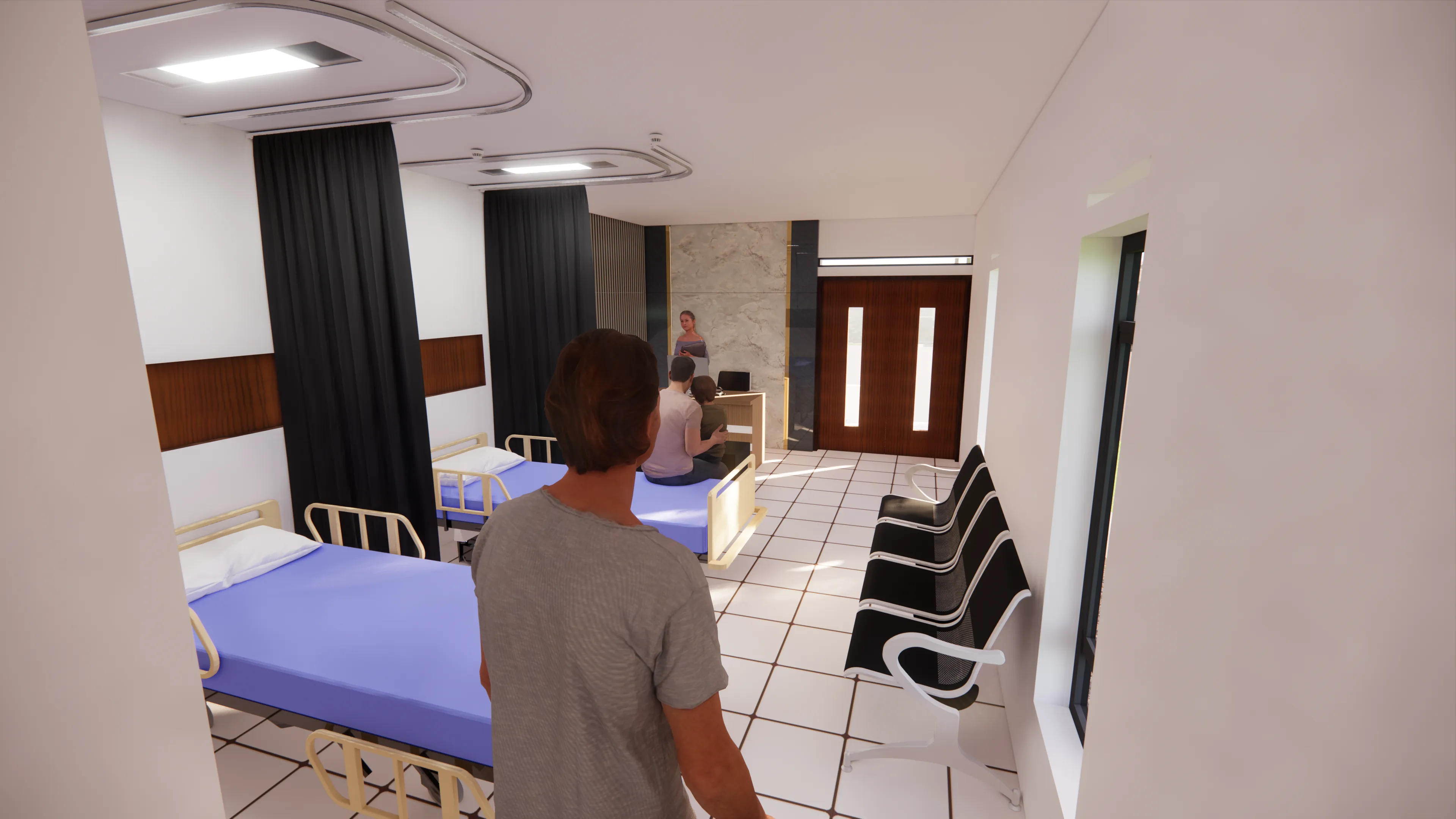 Community Health Center (Posyandu) — render 4