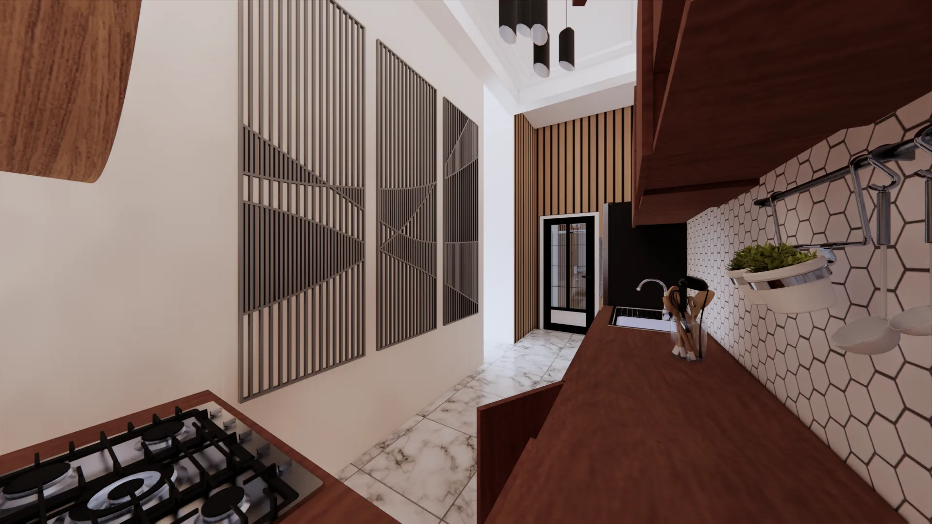 Modern Gable Residence — render 7