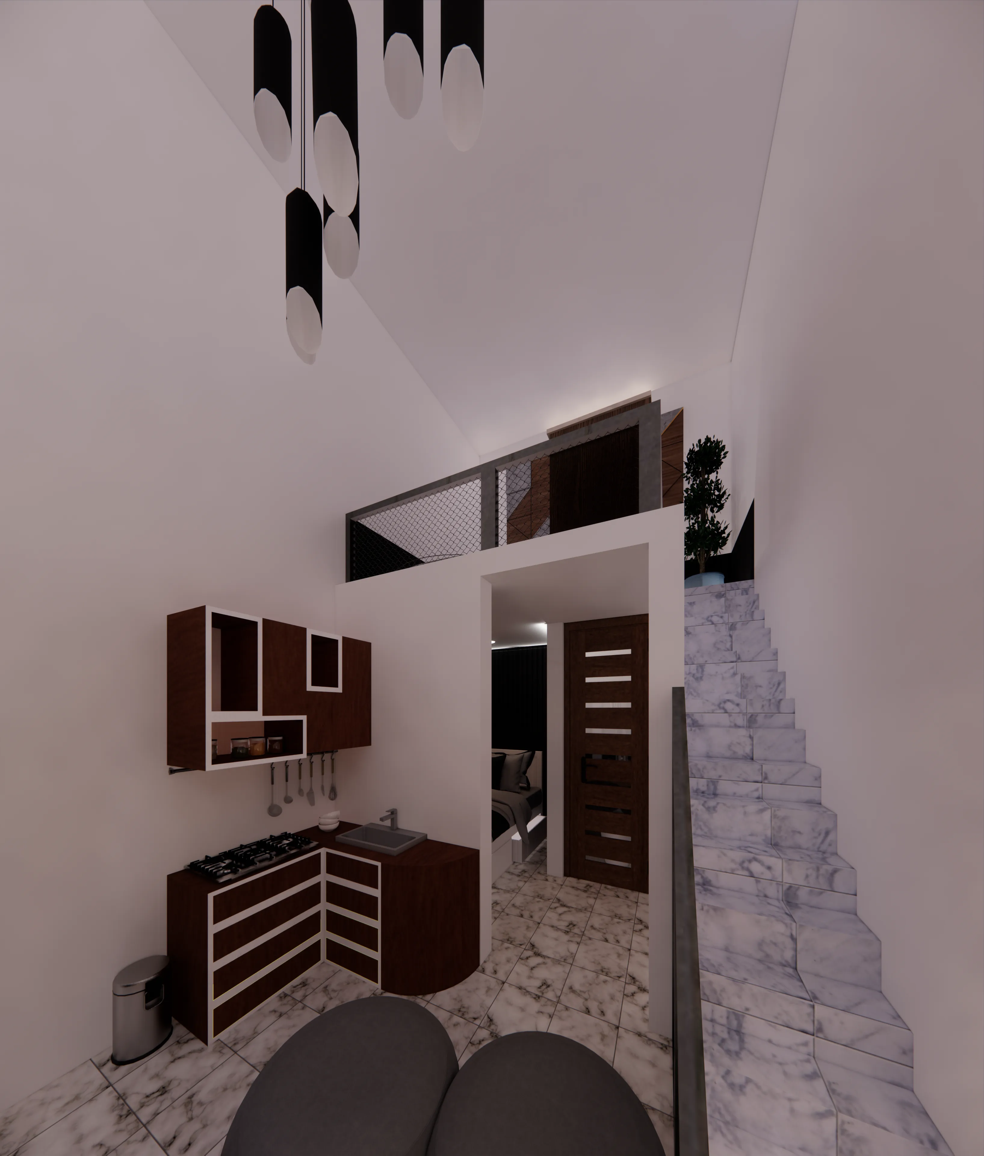 Boarding House — render 5